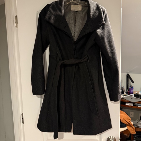 Old Navy Dark Gray Coat - Picture 2 of 7